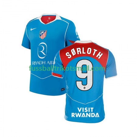 Fußballtrikots Atlético Madrid Alexander Sorloth 9 2025-2026 Kurzarm 3rd trikot kaufen